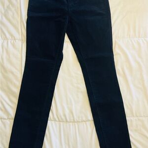 NEW $90 Ann Taylor LOFT Curvy Skinny Pants Navy Blue  Size 00P  24/P